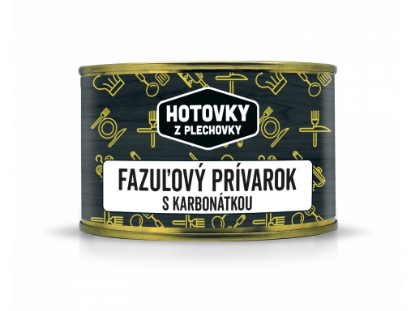 Obrázok z Fazuľový prívarok s karbonátkou 400g