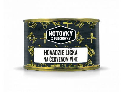 Obrázok z Hovädzie líčka na červenom víne 400g