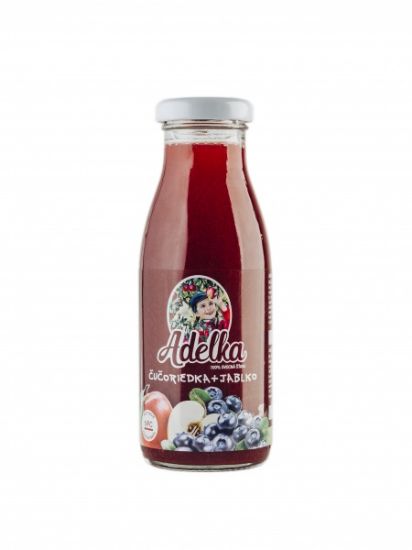 Obrázok z Adelka - jablko + čučoriedka  250ml