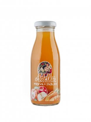 Obrázok z Adelka - jablko + mrkva 250ml