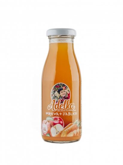 Obrázok z Adelka - jablko + mrkva 250ml