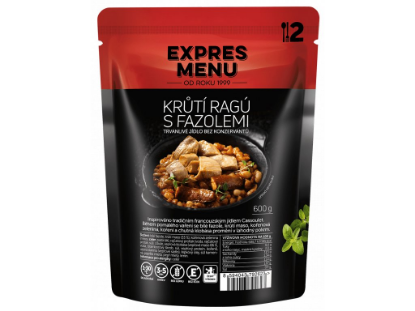 Obrázok z Expres Menu -Morčacie ragú s fazuľou 600g