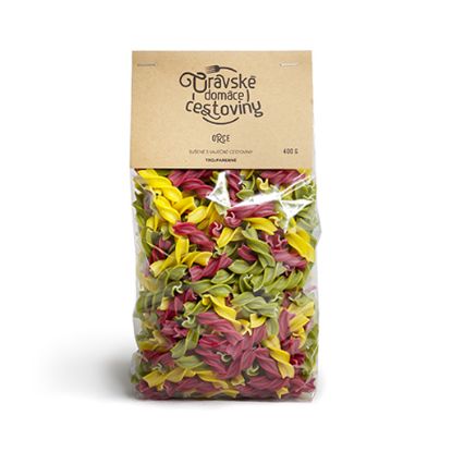 Obrázok z Oravské domáce cestoviny – Trojfarebné 350g