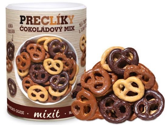 Obrázok z Mixit - Mix praclíkov v čokoláde 250g