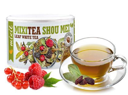 Obrázok z Mixitea - Biely čaj Showman Malina 40g