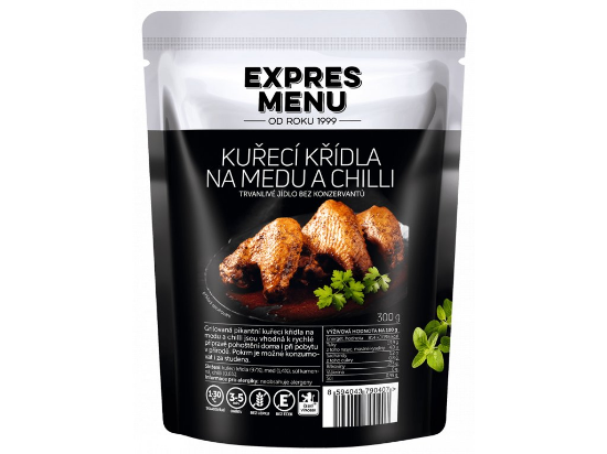 Obrázok z Expres menu- Kuracie krídla na mede a chilli 300g