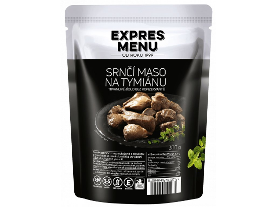 Obrázok z Expres menu- Srnčie mäso na tymianu