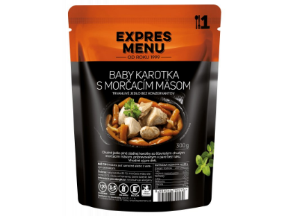 Obrázok z Expres menu- Baby karotka s morčacím mäsom