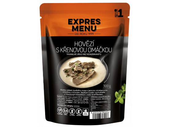 Obrázok z Expres menu - Hovädzie s chrenovou omáčkou