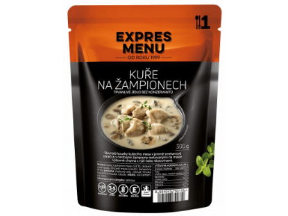 Obrázok z Expres menu- Kurča na šampiňónoch