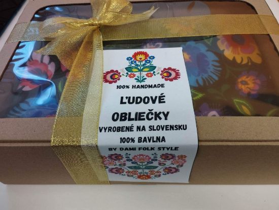 Obrázok z Bavlnené obliečky Folk vzor