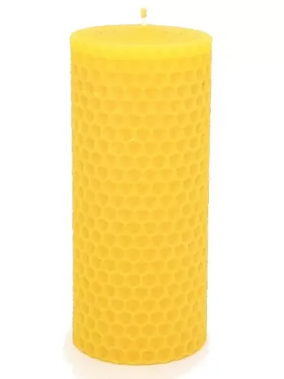 Obrázok z Sviečka zo včelieho vosku - 11x5cm