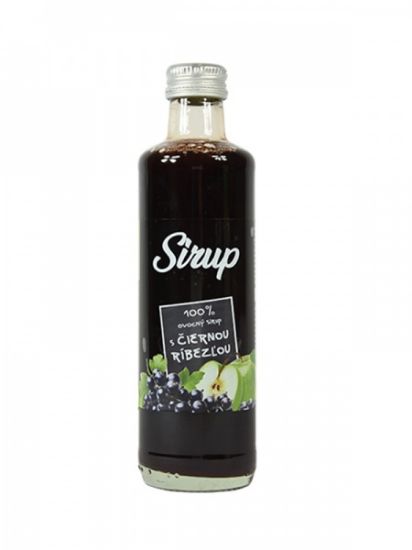 Obrázok z 100% ovocný sirup s čiernou ríbezľou 250ml