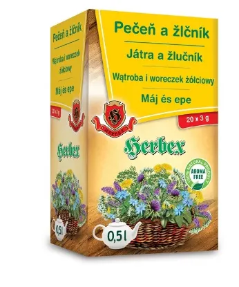 Obrázok z Čaj pečeň a žlčník 60g (20x3g)